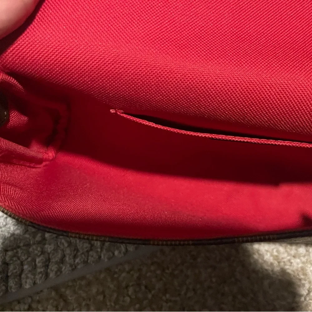 Inspired Damier Ebene Checkered. The Favorite PM Shoulder crossbody Bag. - Picture 4 of 12